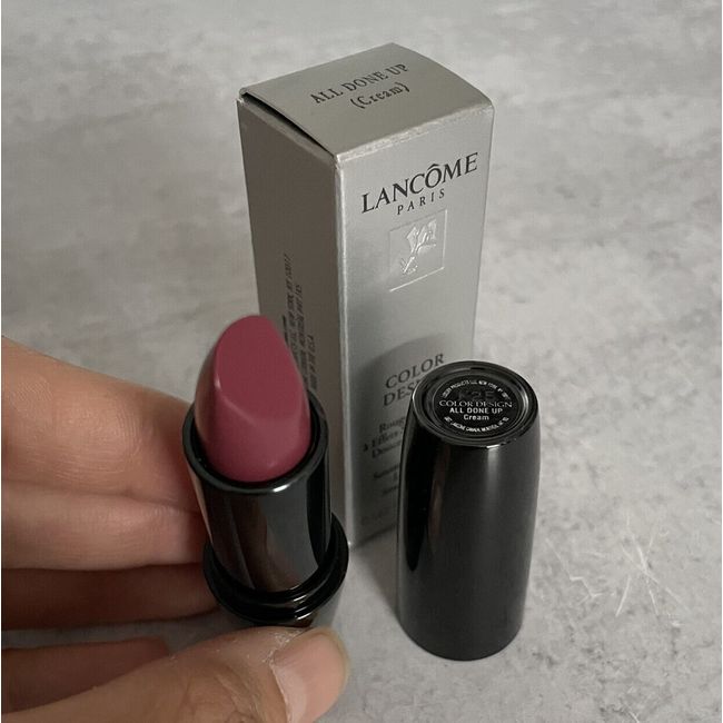 Lancome Color Design Sensational Effect Lip Color ALL DONE UP Cream 0.142 oz New