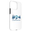 Cascade Mountain Wisconsin Ski Resort Skiing Skier Case for iPhone 15 Pro Max