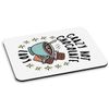 Crazy Hot Chocolate Lady Stars PC Computer Mouse Mat Pad