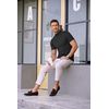 COOFANDY Mens Mock Turtleneck Pullover Sweater Short Sleeve Black Knitted Tops Basic Slim Fit Undershirt Large