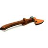 NOORAKI 14" Camping Axe Hatchet Tomahawk | Handmade Damascus Carbon Steel Hunting Viking Axe, Chopping Axe, Throwing Axe, Gardening & Bushcraft Axe for Outdoor Wood | Viking Gifts for Men with Sheath
