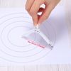 M&G Compass for Geometry, Metal Compass with Extra Leads Geometry Math Drafting Drawing Measuring Tools for Classroom Office Supplies, White