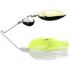 Keitech T-Bone Spinnerbait Tandem Willow (TW) 3/8oz #509 White Chart