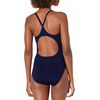 TYR Sport Women's Solid Durafast Diamondback Swim Suit,Navy,32