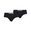 Levi's Herren Brief Underwear, Black, M