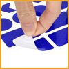 Partuto 24pcs Blue Reflective Stickers Tape Waterproof Decals for Car Replacement
