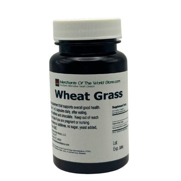 Godsent Herbs - Wheat Grass| 500 mg each |60 ct.