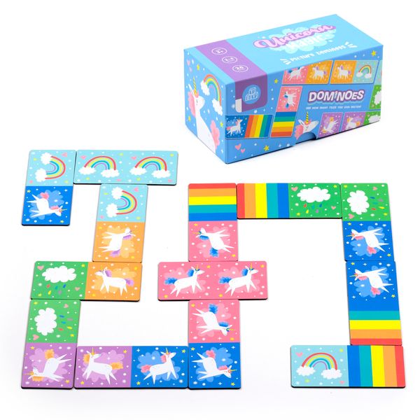 Puckator Unicorn Magic Dominospiel