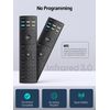 Universal Replacement Remote Control for XRT136 VIZIO Smart TVs Compatible with Fits for Almost V/M/D/P/PX/E/OLED Series D50f-F1 E43-E2 E50-E1 E50x-E1 M50-E1 M55-E0 P55-E1 E60U-D3 E65-E0 P75-C1
