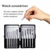 11 Pcs Precision Screwdriver Kit Phillips Cross Flat Slot Slotted Head Set USA