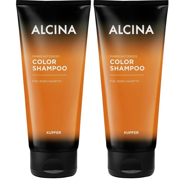 Alcina Colour Shampoo Copper 200 ml Pack of 2
