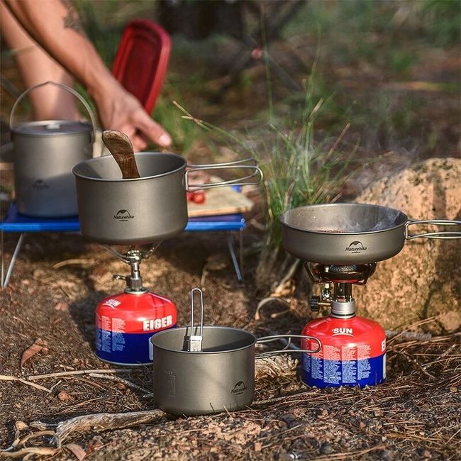 Naturehike Outdoor Cookware Cast Iron Frying Pan Outdoor Picnic