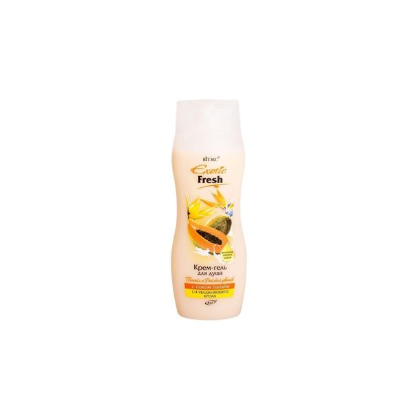 Vitex Exotic Fresh Papaya ve Starliçe Çiçeği Aromalı Duş Jeli ( 515 ml )