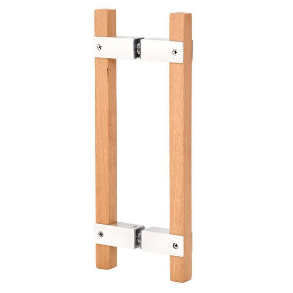 CRL SA6X6PS Polished Stainless 10" BM Series Sauna Back-to-Back Pull Handle