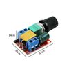 COVVY 4pcs Motor Speed Controller 3V 6V 12V 24V 35V Mini DC Motor PWM Speed Controller Switch Adjustable Speed Controller Regulation Switch 5A