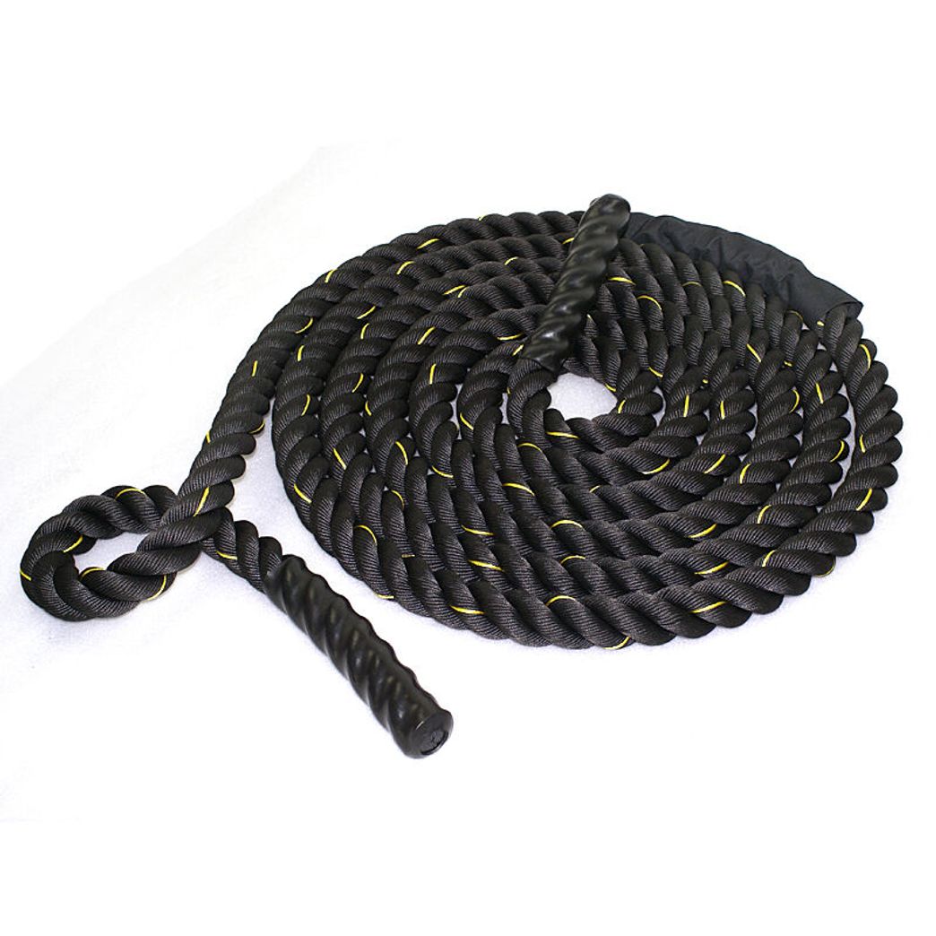Durable 40 FT x 1.5" Crossfit Exercise Workout Battle Rope  Strength Train Gym 