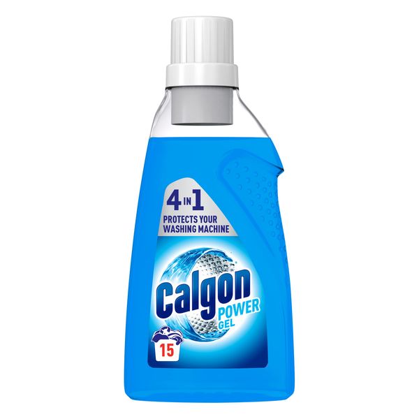 Calgon 4-in-1 Washing Machine Cleaner and Water Softener Gel 750 ml, Removes Limescale, Residue, Dirt, Rust & Malodours , Deep Clean