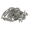 Sscon 100PCS M5 x 20mm Flat Point Grub Screws Hex Socket Set Screw