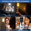 Selfie Light, Phone Light with Front & Back Clip, 60 LED Portable Light ..