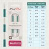 KnitPro Smartstix Interchangeable Circular Needles 4" (10cm) | 3.25mm