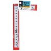 Shinwa Sokutei Measuring Square, Flat, Silver, Same Scale on Front and Back