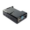 Raspberry Pi 4 Basic Starter Kit (Raspberry Pi 4 Model B - 1GB, Black Protective Case, Power Supply and 32GB MicroSD Card)