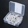 Lyguy Electric Eraser Replacement Erasers, 2.3mm & 5mm Refills, 70 Pieces, Rubber, White