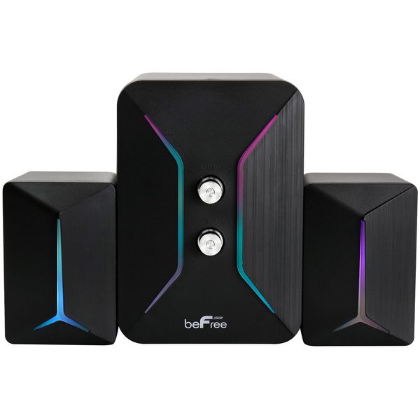 Befree Sound Bfs-S171 Computer Gaming 2.1 Speaker System Color Led Lights