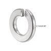 sourcing map Split Lock Washer, 5/16-Inch 304 Stainless Steel Spring Lock Washer 30pcs