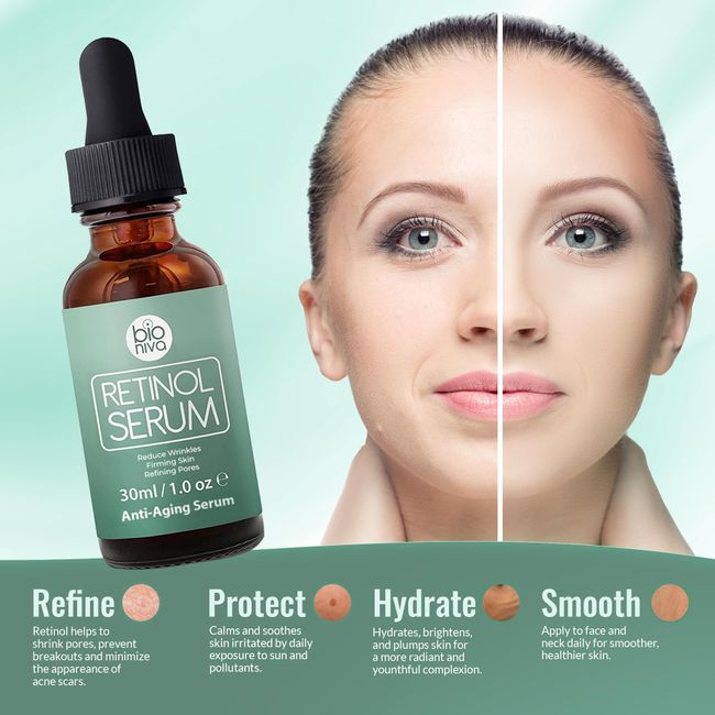Retinol Serum to Reduce Wrinkles - 30ml