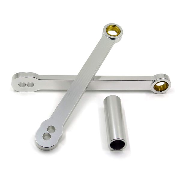 HTTMT MT008-SR Silver Lowering Link Compatible with 2003-2006 Cbr 600Rr Cbr600Rr 2004-2007 Cbr1000Rr
