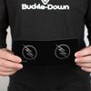 Buckle-Down Men's Reverse Flash Logo Black/Silver Etching Bi-Fold Wallet, Default Size