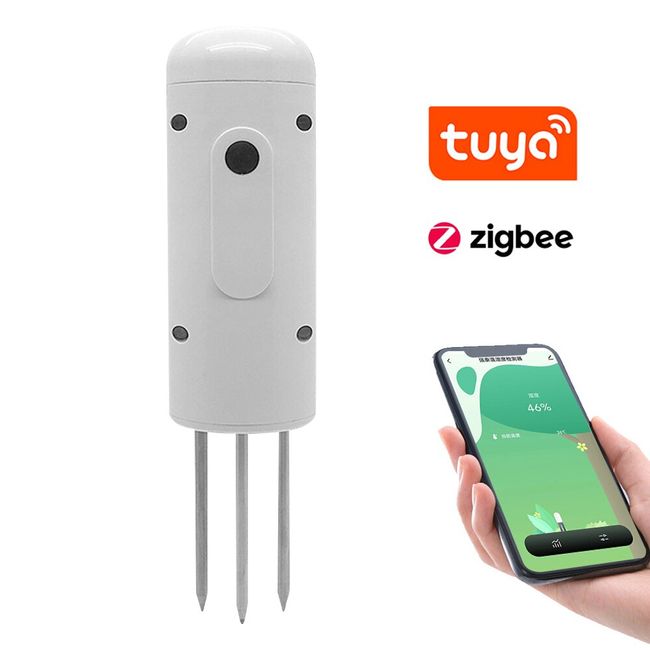 Tuya Zigbee Smart Soil Temperature and Humidity Sensor