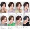 Brightlele tf1754-UK Wig, Short Bob, Full Wig, Women's, Black Hair, Men's Wear