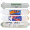 4pcs replacement filter set for portable Reverse Osmosis with double DI filters.
