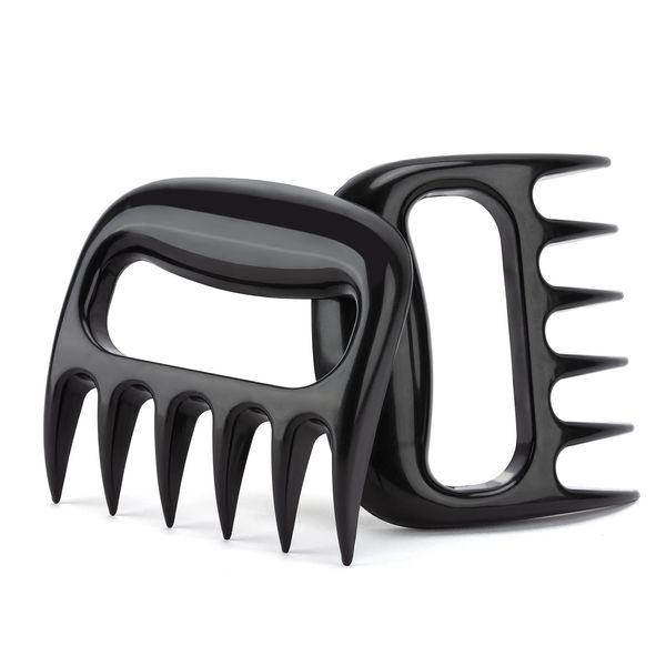 Meat Claws 2 Pack, Shredding Meat Bear Claws, Meat Shredder Tool Bear Claws Chicken Shredder Smoker Grill Accessories for Turkey, Christmas Stocking Stuffers BBQ Gifts for Men