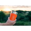 360° Unisex Vaso Aislado Regular Glass, Black, One Size