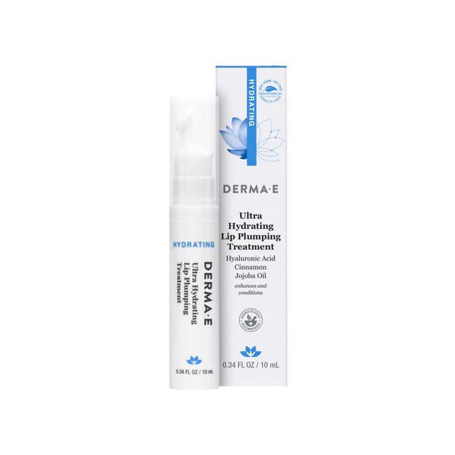 DERMA E Hydrating Lip Plumping Treatment 10ml