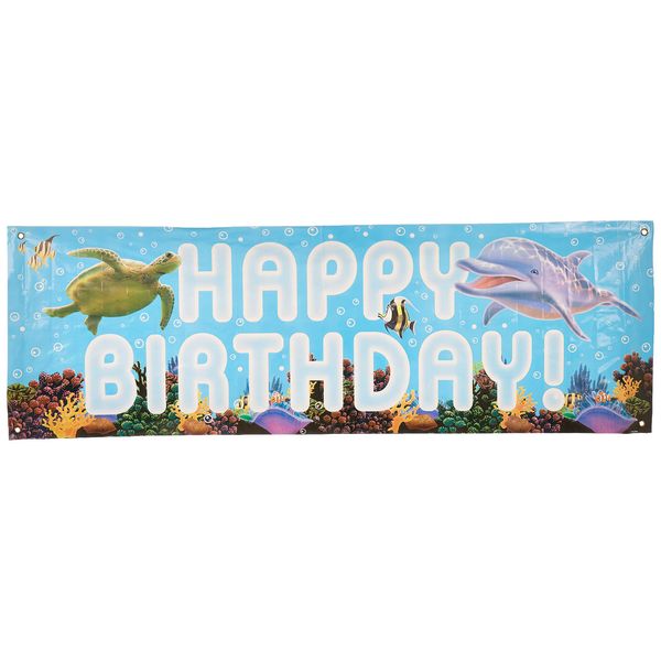 Creative Converting Ocean Party Giant Party Banner, 60-Inch