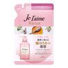KOSE Je L'aime Relaxing Shampoo (Straight & Slim), Refill, 12.2 fl oz (360 ml), Straightens Wavy Hair, Floral Honey Scent, Refill