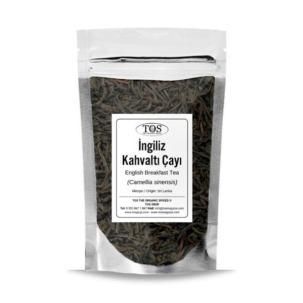 İngiliz Kahvaltı Çayı 250 gr (1. Kalite) English Breakfast Tea, Premium Quality