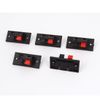 sourcing map 5 Pcs 2 Positions Push in Jack Spring Load Audio Speaker Terminals