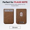 Voice Recorder Carrying Case for PLAUD NOTE, Compatible with PLAUD NOTE AI Audio Recorder, Portable Protective Case, Brown
