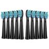 Replacement Toothbrush Heads for Fairywill, Electric Brush Heads Replacement for FW-507/508/515/551/917/959/D1/D3/D7/D8/2011, 10 Pack, Black…