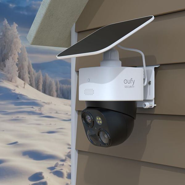 HOLACA Vinyl Siding Clips Hook/Mount for eufy Security SoloCam S340, eufycam S340 Camera Mount