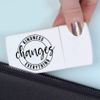 'Kindness Changes Everything Motivational Text' Pill Box with Tablet Splitter (PI00032989)