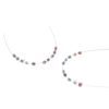 Angzhili 1 Pack Temporary Tooth Decoration with Metal Wires,Metal Bracket and Orthodontic Ligature Ties,Practice Props for Dental Students,Orthodontist Explain Props