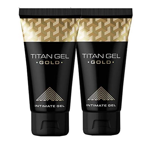 Titan Gel GOLD Combo Pack 2x50ml. VIP Formula Special Gel for Men