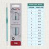 KnitPro Zing Single-Ended Crochet Hook | 3.25mm