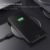 Techno S Fast 15W Max Wireless Charger with USB C Charging Cable - Gray Sky
